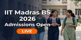 IIT Madras BS Degree Admissions 2026 Open; JEE Advanced Qualifiers Get Direct Entry